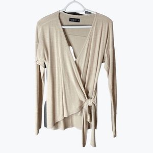 Cream color, dress up sweater shirt, I’m 5’4